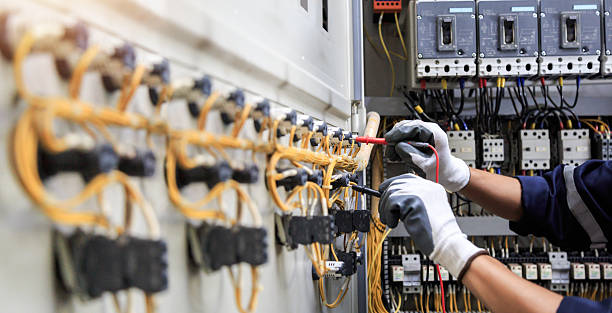 Professional Electrician technician working in Braham, MN